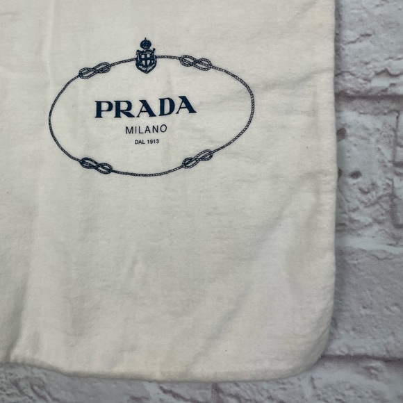Prada White Dust Bag - Picture 3 of 5